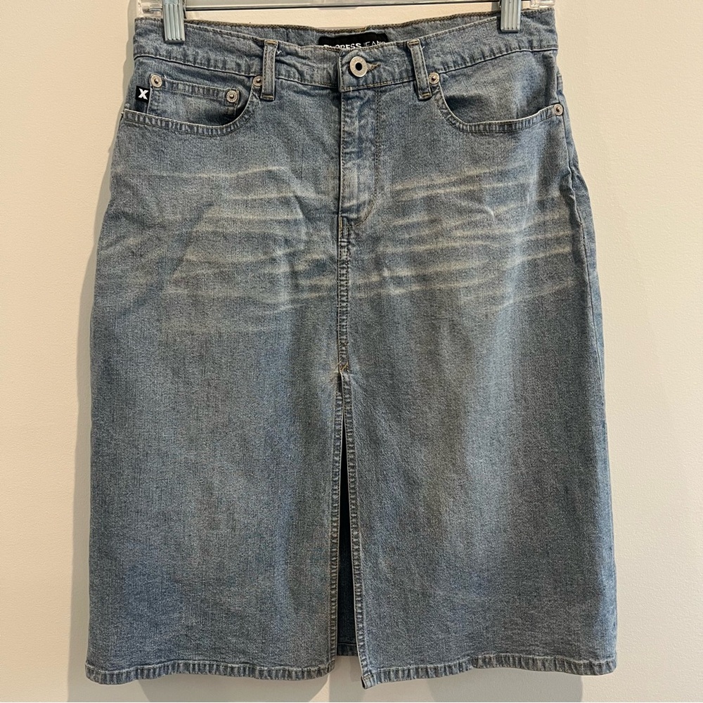 Express jean skirt‎